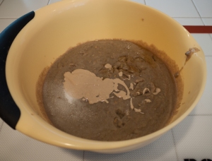 Adding the yeast, syrup and vinegar